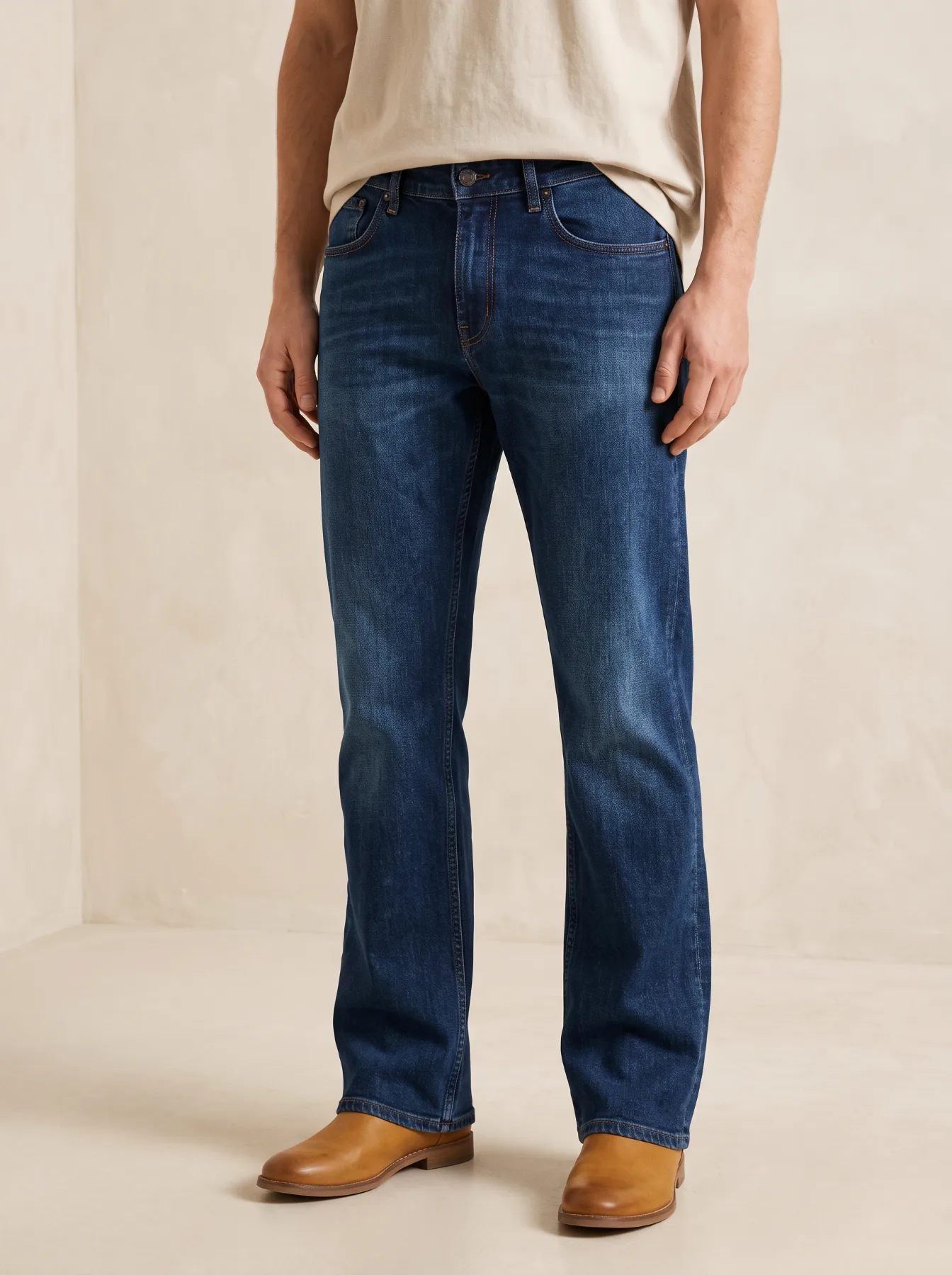Bootcut Exit farmerica tamno plava 98%pamuk 2%elastin — Bootcut fit