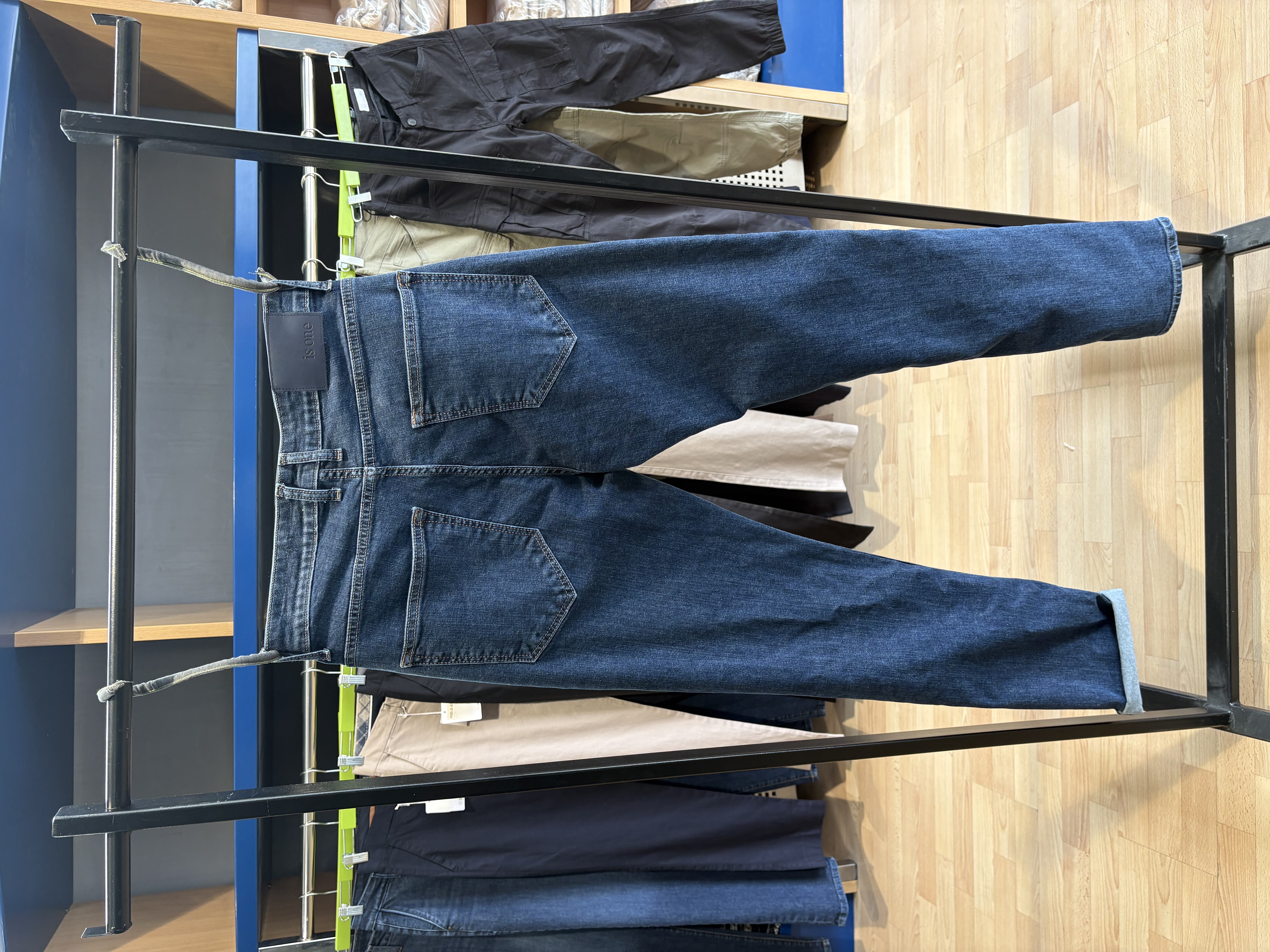 Regular ravna nogavica Exit E-4005 — Regular Slim fit, Plava — slika 2