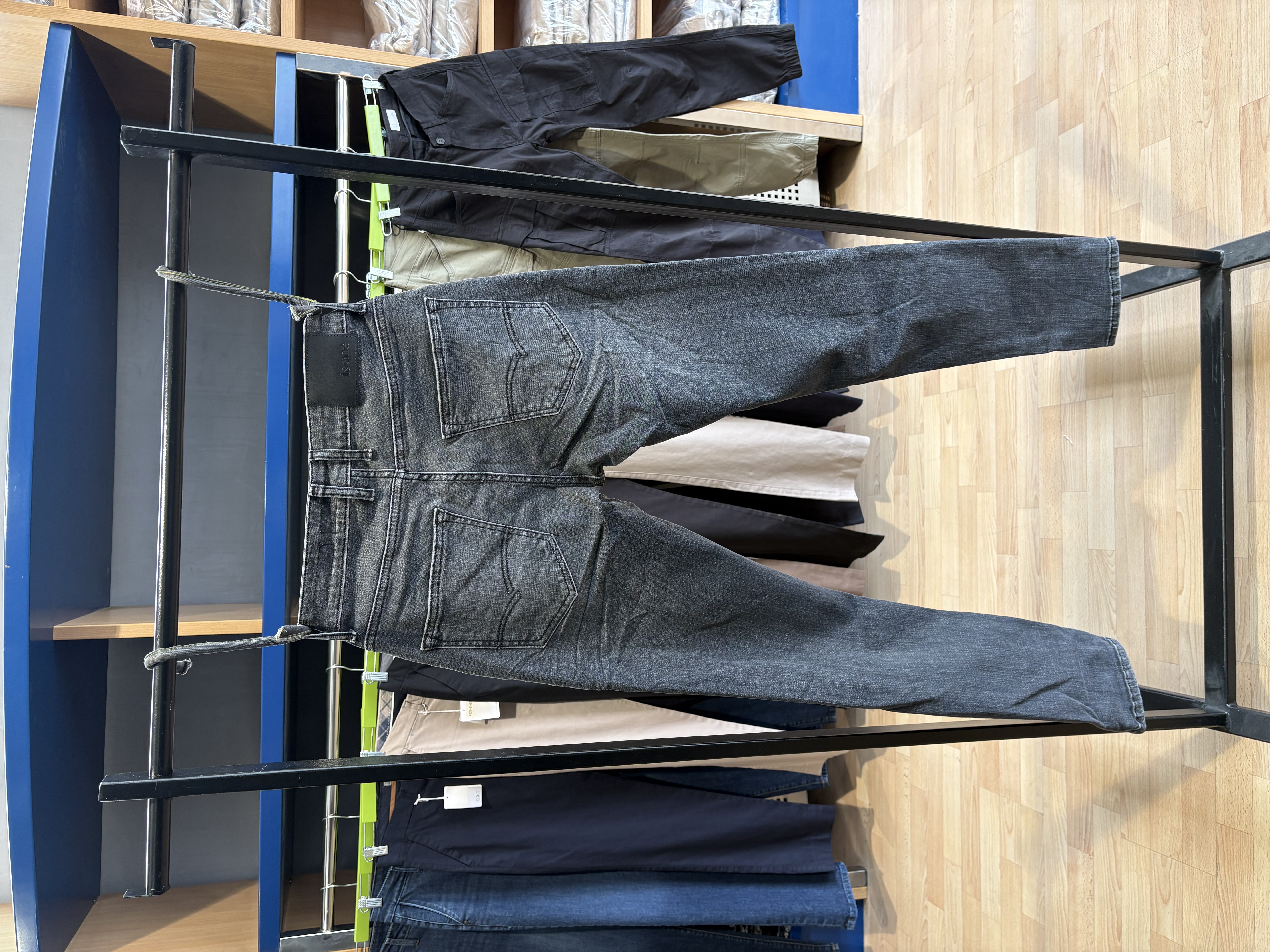 Slim fashion farmerica Exit E-3017 — Slim fit, Tamno siva — slika 2